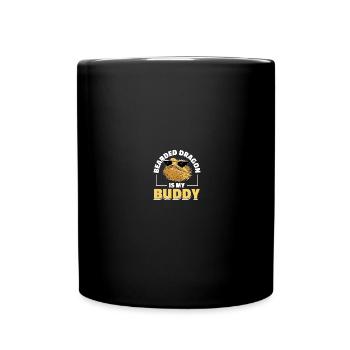 Dragon barbu - Mug uni - noir - Devant