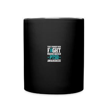 Sensibilisation au TSPT - Mug uni - noir - Devant
