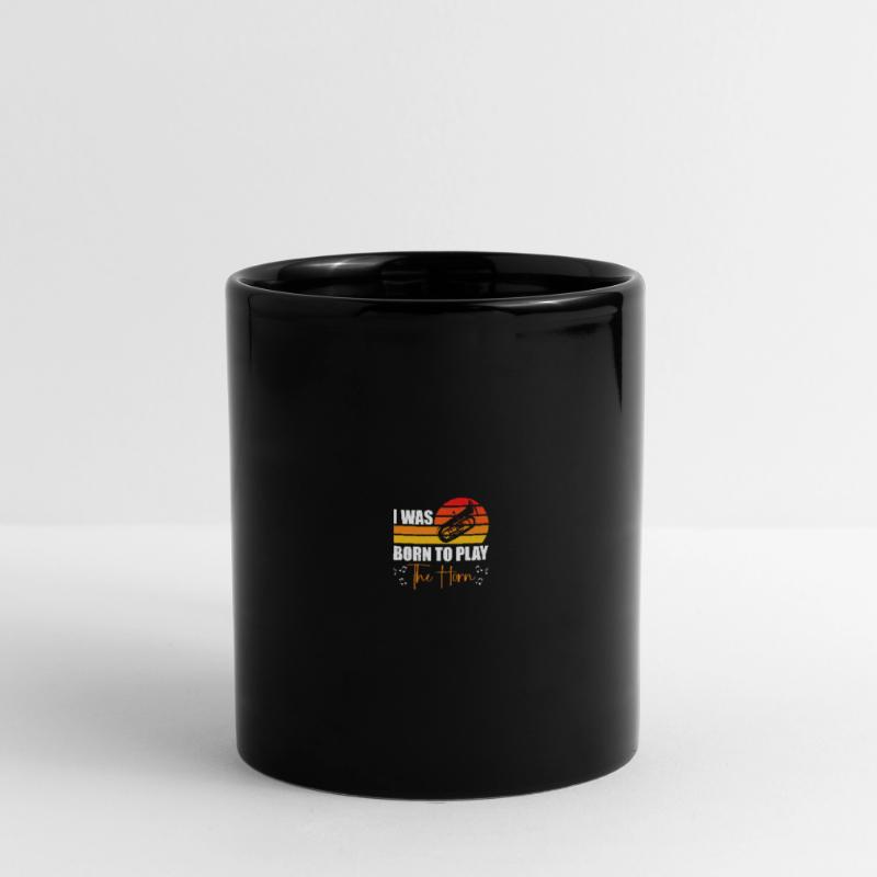 Deep brass marching baritone euphonium Full Colour Mug