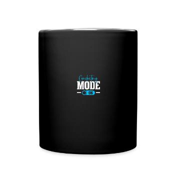 Chapel teacher Kapellmeister - Full Colour Mug - black - Front