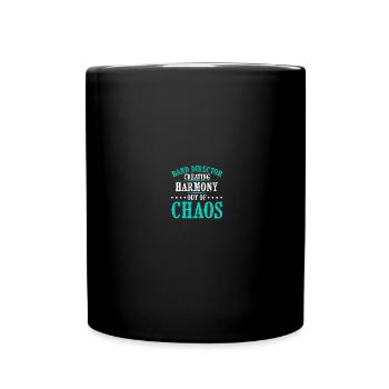 Chapel teacher Kapellmeister - Full Colour Mug - black - Front