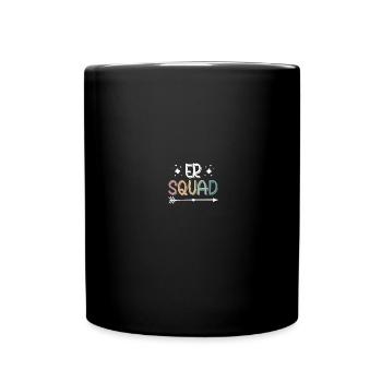 Nurse in the emergency room - Full Colour Mug - black - Front