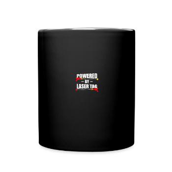 Lasertag Laser Tag - Full Colour Mug - black - Front