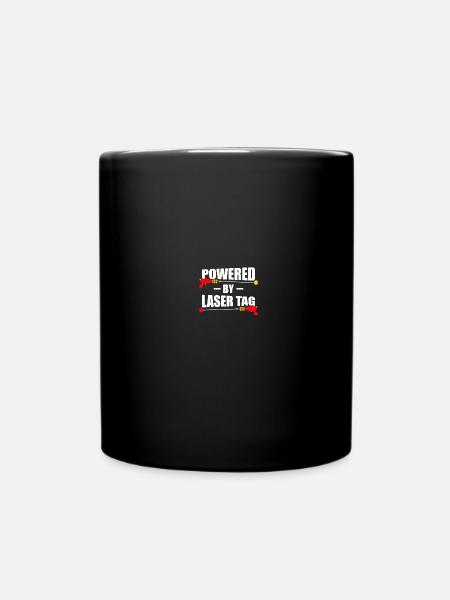 Lasertag Laser Tag - Tasse einfarbig - Schwarz
