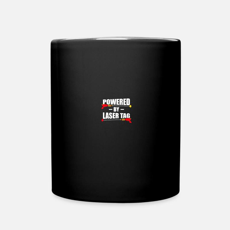 Lasertag Laser Tag - Tasse einfarbig - Schwarz
