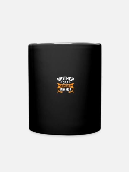 Orange tragen - Leukämie-Bewusstsein - Tasse einfarbig - Schwarz
