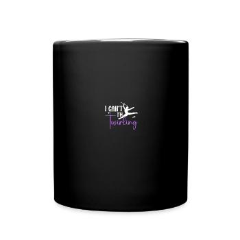 Majorette dancer drum major - Full Colour Mug - black - Front