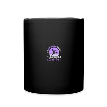 Majorette dancer drum major - Full Colour Mug - black - Front