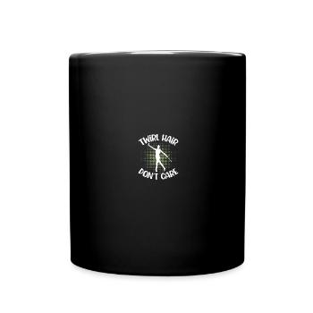 Majorette danseuse tambour-major - Mug uni - noir - Devant