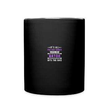 Majorette danseuse tambour-major - Mug uni - noir - Devant