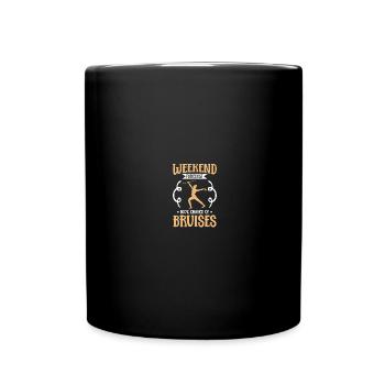 Majorette danseuse tambour-major - Mug uni - noir - Devant