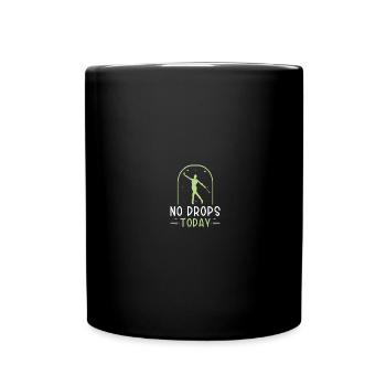 Majorette dancer drum major - Full Colour Mug - black - Front