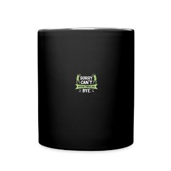 Majorette danseuse tambour-major - Mug uni - noir - Devant