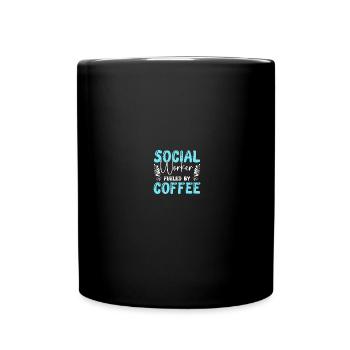 Travailleur social scolaire - Mug uni - noir - Devant