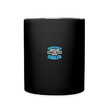Cheerleading Coach Cheer Coach - Full Colour Mug - black - Front