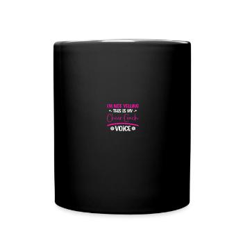 Cheerleading Coach Cheer Coach - Full Colour Mug - black - Front