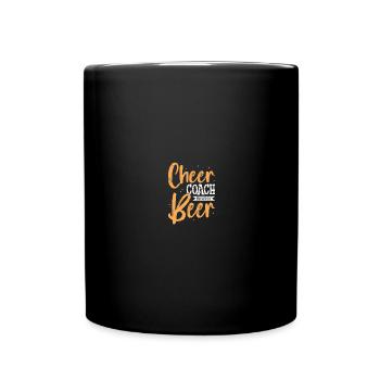 Cheerleading Coach Cheer Coach - Full Colour Mug - black - Front