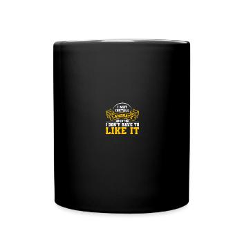 Flooring installation Flooring installers Contractors - Full Colour Mug - black - Front