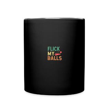 Joueur de flipper Flipper - Mug uni - noir - Devant