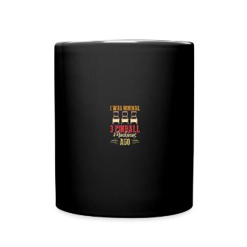 Joueur de flipper Flipper - Mug uni - noir - Devant