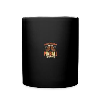 Joueur de flipper Flipper - Mug uni - noir - Devant