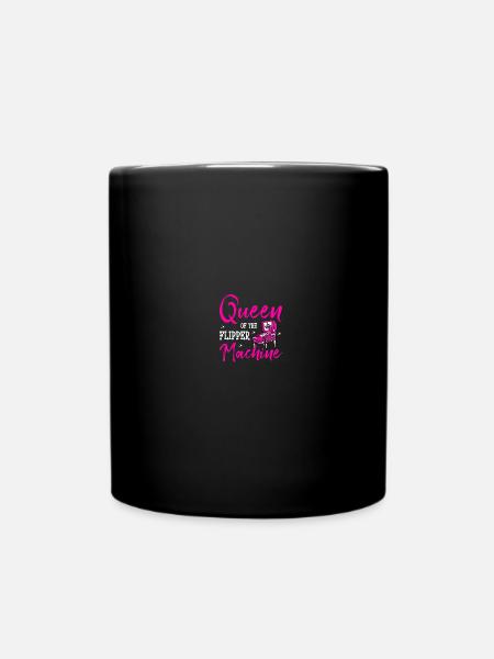 Flipper Spieler Flipper - Tasse einfarbig - Schwarz