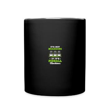 Joueur de flipper Flipper - Mug uni - noir - Devant
