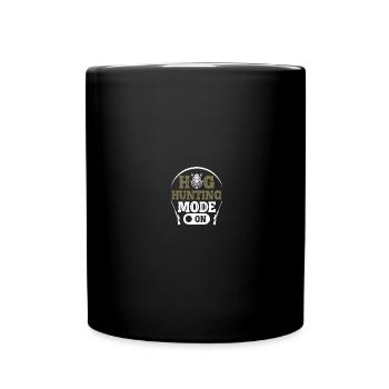 Hog Hunter Pig Hunt - Full Colour Mug - black - Front