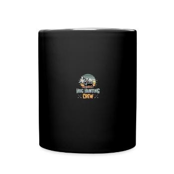 Hog Hunter Pig Hunt - Full Colour Mug - black - Front