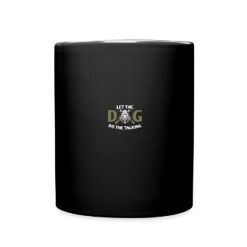 Hog Hunter Schweinejagd - Tasse einfarbig - Schwarz - Vorne