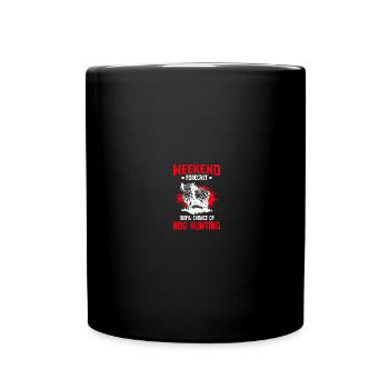 Hog Hunter Pig Hunt - Full Colour Mug - black - Front