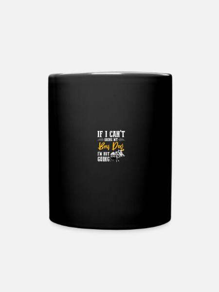Hog Hunter Schweinejagd - Tasse einfarbig - Schwarz