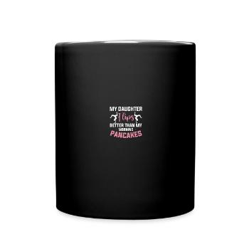 Proud gymnastics mom - Full Colour Mug - black - Front