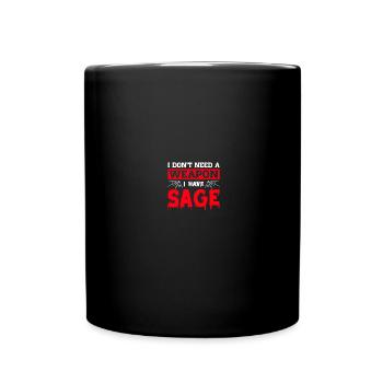 Paranormal Investigator Ghostbusters - Full Colour Mug - black - Front