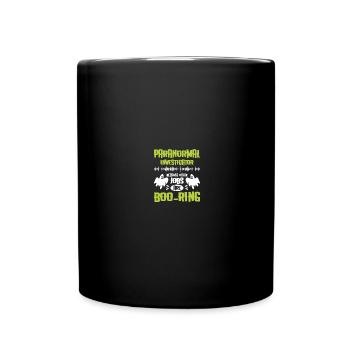 Paranormal Investigator Ghostbusters - Full Colour Mug - black - Front