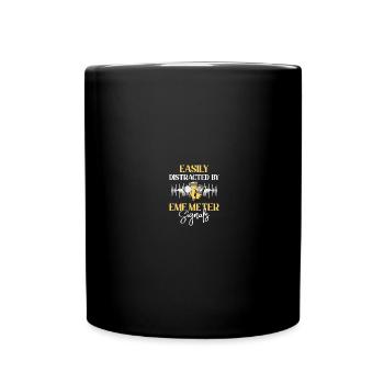 Paranormal Investigator Ghostbusters - Full Colour Mug - black - Front