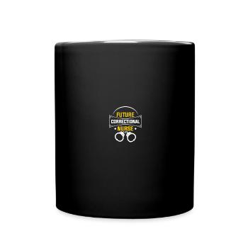 Nurse in Penitentiary Nurse - Full Colour Mug - black - Front
