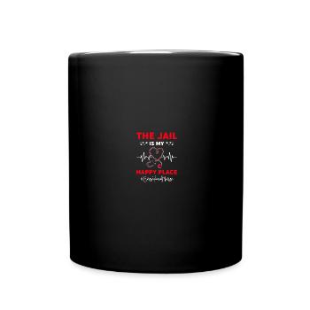 Nurse in Penitentiary Nurse - Full Colour Mug - black - Front