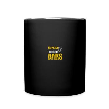 Nurse in Penitentiary Nurse - Full Colour Mug - black - Front