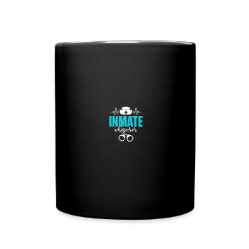 Nurse in Penitentiary Nurse - Full Colour Mug - black - Front