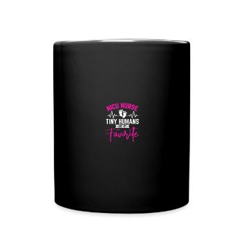 NICU sister - Full Colour Mug - black - Front