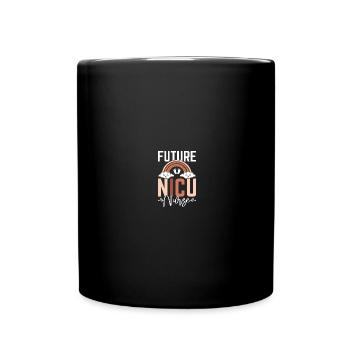 NICU sister - Full Colour Mug - black - Front