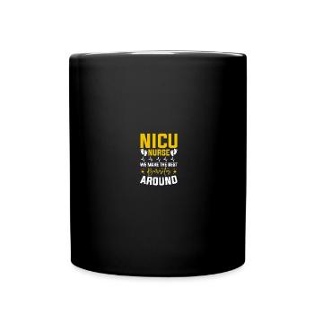 NICU sister - Full Colour Mug - black - Front