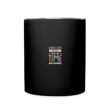 NICU sister - Full Colour Mug - black - Front