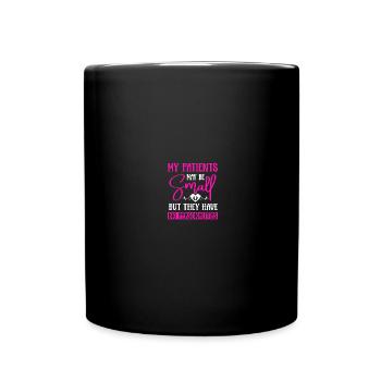 NICU sister - Full Colour Mug - black - Front