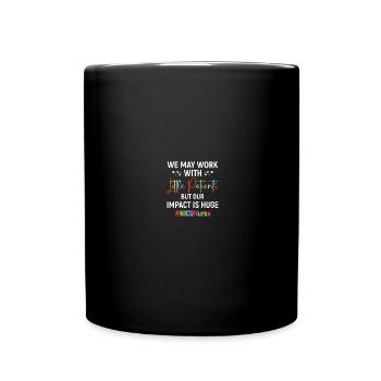 NICU sister - Full Colour Mug - black - Front