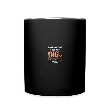 NICU sister - Full Colour Mug - black - Front