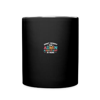 Journée des professionnels de l’administration - Mug uni - noir - Devant