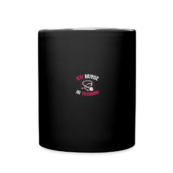 Nurse Intensive Care ICU - Full Colour Mug - black - Front