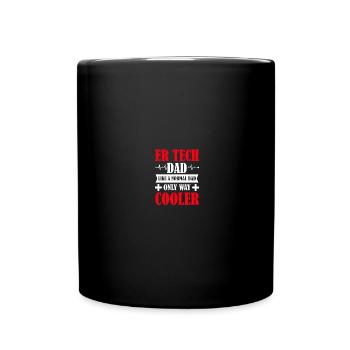 Service d’urgence Technicien URGENCE ER Tech - Mug uni - noir - Devant